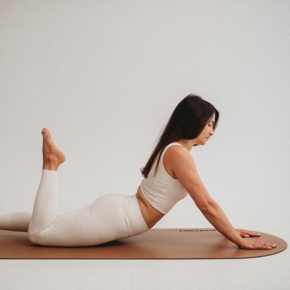 Antypoślizgowa mata do ćwiczeń PU - CANELA 5.0