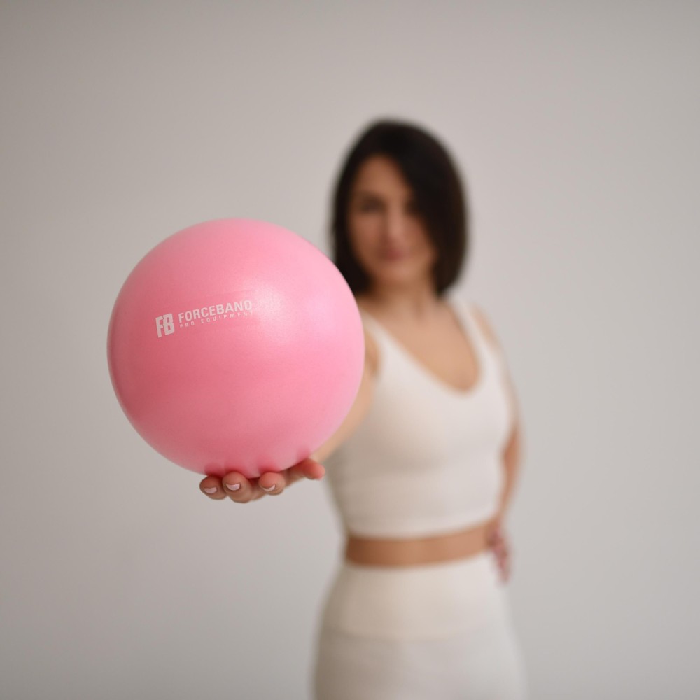 Piłka do pilatesu SOFT BALL -  ø 25 cm różowa