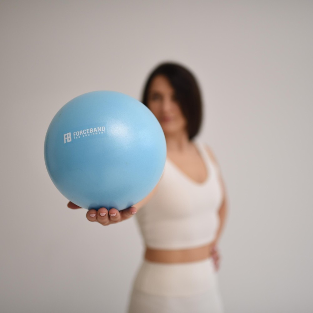 Piłka do pilatesu SOFT BALL -  ø 25 cm niebieska