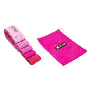 zestaw gum mini band różowy